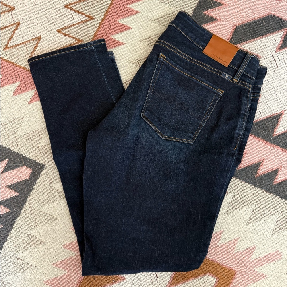 Dark Blue Denim Jeans